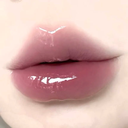 Cappuvini Berry Snow Gradient Lip Gloss Mirror Moisturizing for Plump Lips Long-Lasting Makeup Lip Glaze