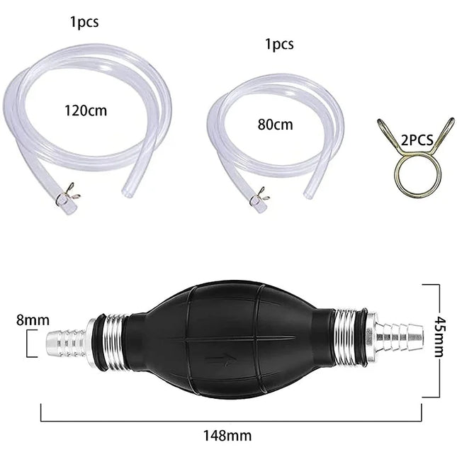 Pompe à essence manuelle pratique, pompe à carburant de voiture, pompe à paille manuelle Durable pour la réglage de l'essence li