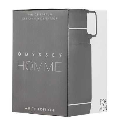 Armaf Odyssey Homme White Edition EDP 100ml – Men’s Fresh Woody Amber Long Lasting Luxury Cologne Gift