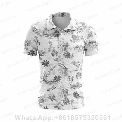 Summer Kids Golf Polo Shirts Outdoor Sports Polo Shirt Short Sleeve Quick Dry Team T-shirt Boys Breathable Golf T-shirt Clothing