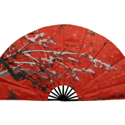 Stage empty hand out of the fan flash big fan folding big fan can hide on the magic props Gimmick and Online Instructions