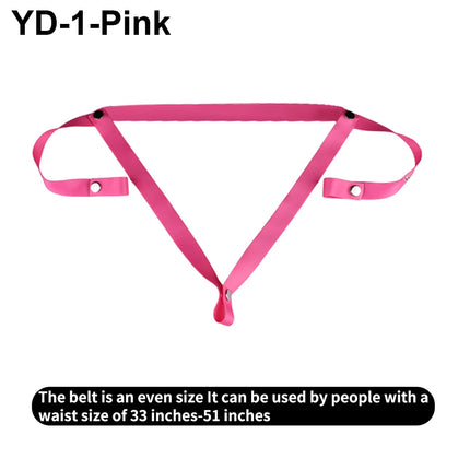 NSFU Black/Red Male Chastity Belt PU Material Cock Lock Assisted Restraint T-Pants Harness Sexy Accessories Sex Toy For Men 18+