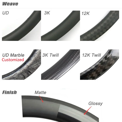 410g T800 Super light 29er Carbon Rims 40mm width 30mm high MTB rims Hookless Tubeless XC carbon mtb rims fast ship