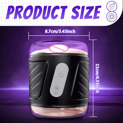 Automatic Male Mastubator Vibration Blowjob Machine for Men Masturbation Cup Sex Toys Adult Goods for Men Masturbate Supplies
