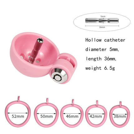 ABS Male Chastity Cage with Urethral Sounds Anti Pinch Hidden Lock Invisible Kit for Adult Men Fetish Play Cock Cage BDSM Device