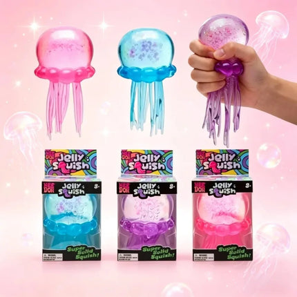 Squishies Nee Doh Medusa, Juguete Sensorial de Agua, Juguete Antiestrés de Gel Suave para Apretar