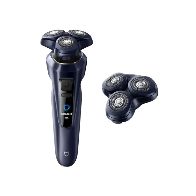 MIJIA Electric Shaver Pro – 360° Floating Head, Dual Ring Lock, Smart Color Display, IPX8 Wet & Dry, USB-C, Long Battery Razor