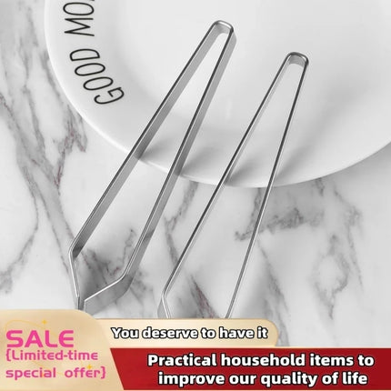 1/2Pcs Stainless Steel Fish Bone Tweezers Pincer Clip Puller Remover Tongs Fish Bone Plucking Clamp Kitchen Gadgets Tools