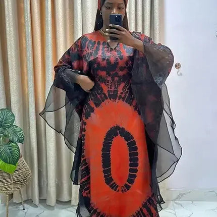 African Women Dresses Traditional African Clothing Ankara Clothing Middle Eastern Vintage Robe Tunic Muslim Kaftan Maxi Dress