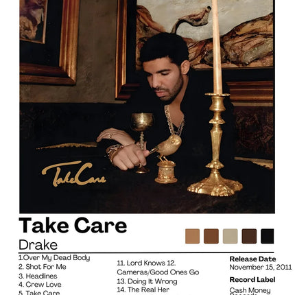 Famous Music Album Singer Celebrity Rapper Living Room Poster Modern Painting Art Home Wall Decoration Pictures