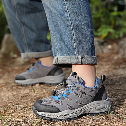 New Hiking Shoes Children Designer Climbing Trekking Sneakers for Boy Girl Leather Outdoor Sports Work Kids Shoes Run Shoes