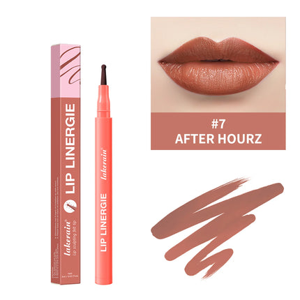 Waterproof Lip Liner Stain Lip Lingerie Long Lasting 8 Colors Transfer Proof Smudge Resistant Color No Bleed Formula Cosmetics