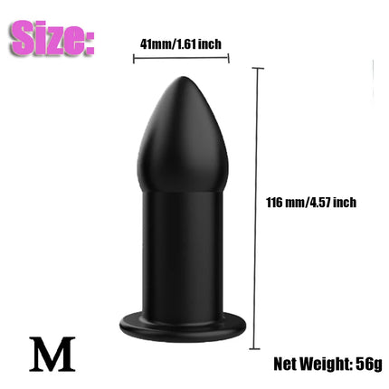 Hollow Vaginal Speculum Peeking Anal Butt Plug Vagina Expander Tunnel Anus Dilator Enema Sex Toys for Adult Women Gay Men