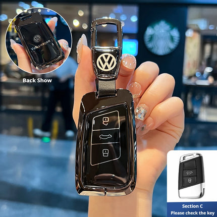 The car key bag is suitable for the key bag buckle For Volkswagen Bora, Santana, Lavida, Jetta, Passat and POLO