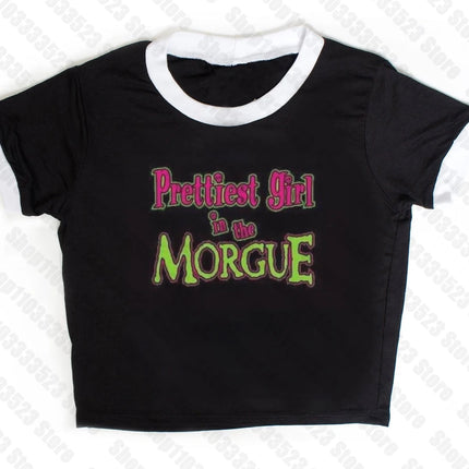 Punk Emo girls Y2K women's clothing Crop Tops Summer 2000s Harajuku Fairy grunge Vest fashion Gothic Letter print Tank tops
