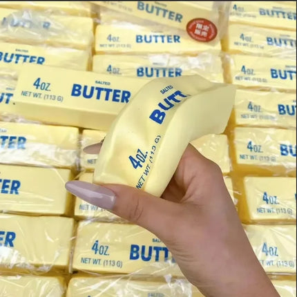 Butter Stick Squishy Kawaii Squishy Slow Rising Squishy Cheese Stick Fidget Toy Stress Relief Toy for Kids Adults