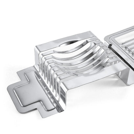 Egg Slicer Cutter Hard Boiled Eggs Multipurpose Egg Cutter Mini Manual Egg Slicer Egg Ham Mushroom Strawberry Soft Fruit