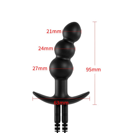 Electric Shocker Anal Butt Plug Sex Toy,Electrosex Bdsm Vagina Anus Ass Dilator,Electrostimulator Estim Buttplug Bi-Polar Toys