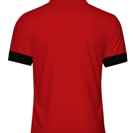Men's New 3D Printed Shirt with Printed Buttons, Polo Digital Printed Pullover, Breathable Lapel Short Sleeved Shirt