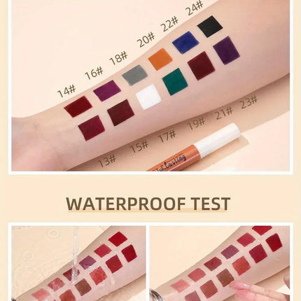 Matte Liquid Lipstick Waterproof Long Lasting Velvet Mate Nude Red Lip Gloss Lint Tube Makeup Cosmetic Lipsticks Lipgloss