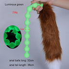 anal tail green 3cm