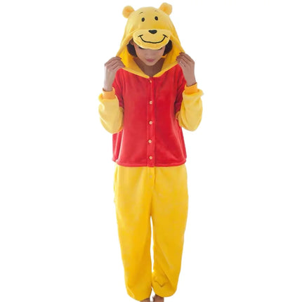 Stitch Pluto Eeyore Tiger Onesies Kigurumi Cosplay Costume  Animal Piglet Tigger Olaf Anime Pajamas Adults Jumpsuits Homewear
