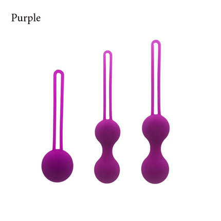 Sex Toys For Women Silicone Vaginal Balls Vagina Tighten Exercise Chinese Kegel Balls Vibrator Pelvic Ben wa Balls Anal balls