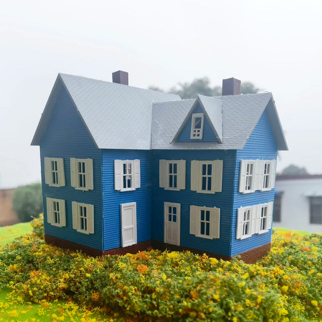 1:87 Scale Model Dwelling House Kit Model Stadium model, Budokan simulation building, Halloween Haunted House Ho Model Church