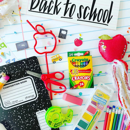 Crayola 24ct Crayons Kids School Supplies Art Classroom Must Haves for Teachers Coloring Gift Ages 3+