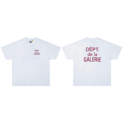 Classic  Color Letter Logo Print Loose ort Sve T-irt ex Youthful Cotton Summer Faion round Ne Top