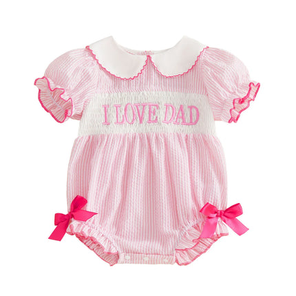 Baby Toddler Girl Bowknot Romper Doll Collar Sleeveless Bodysuit Cute Summer Infant Clothes 2026 New