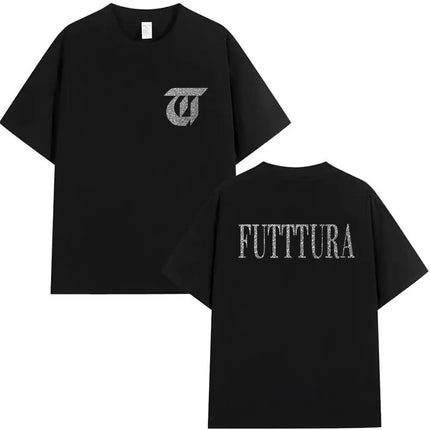 Singer TINI STOESSEL Futtura Tour New Album 2025 Graphic T-shirts Men Women Fashion Harajuku Short Sleeve Cotton Tees streetwear