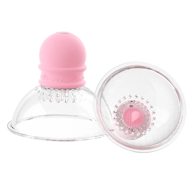 Nipple Suckers Rotating Breast Stimulation Pump Bra Massager Nipple Suction Cup Female Masturbator Vibrator Sex Toys for Women