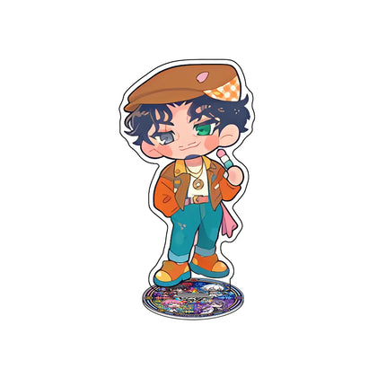 Hypnosis Mic: Division Rap Battle Aohitsugi Samatoki Amemura Ramuda 10CM Cute Anime Acrylic Stand keychain Desk Decor Fans Gift