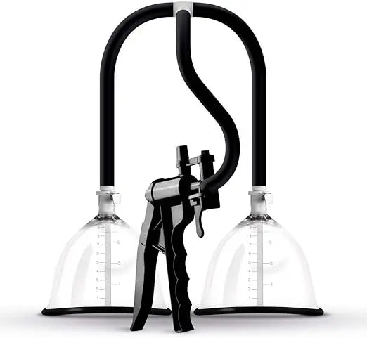 Handheld Vacuum Pump Trigger Control Adjustable Suction Silicone Seal Chest Nipples Pussy Clitoris Stimulator Sex Toy For Women