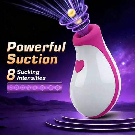 Female mini vagina Sucker Sucking Vibrator G-spot Clitoris Vacuum Nipple Stimulator Masturbator Adults Sex Toys for Women Couple