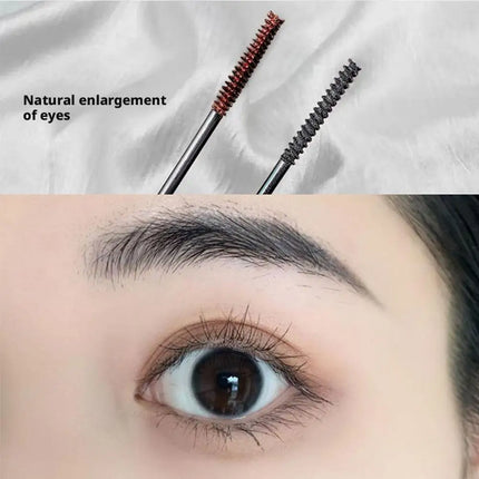 1.5g Waterproof Mascara with Ultra-Fine Brush - Lash Lengthening, Curling & All-Day Smudge-Proof for Natural Everyday Makeup