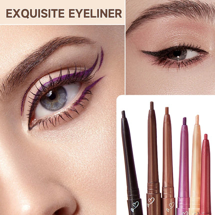 Matte Eyeliner, Ultra-Soft Gel Texture, Smooth Touch, Super High Color Rendering, Waterproof And Sweat-Proof, Not Easy To Smudge