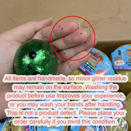 Mini Glitter Dumpling Squishy ULTRA RARE Gold Glitter Hidden Edition Dumpling Sensory Steamer Soft Dough Ball for Stress Relief