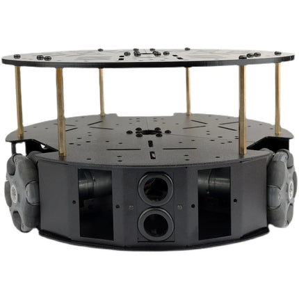 5kg Load 58mm Omnidirectional 3 Wheel Chassis With DC Motor 3WD Omni Mobile Robot Omni Robot Smart Car for Arduino Robot DIY Kit