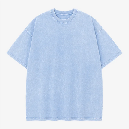 Custom T-shirt free print logo images vintage wash design tees pure cotton cultural shirts men's women's batik wax print Fabric