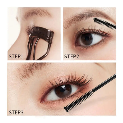 CARSLAN Quick Dry Ultra Fine Mascara Waterproof Lengthing Curling Thick Eyelashes Long-wearing Mascara Makeup Eyes Cosmetics
