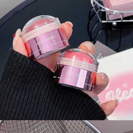 Creamy Pink Red Blush Stick Soft Face Blusher Cream Korean Makeup Peach Cheek Tint Brightening Apricot Contouring Rouge Cosmetic