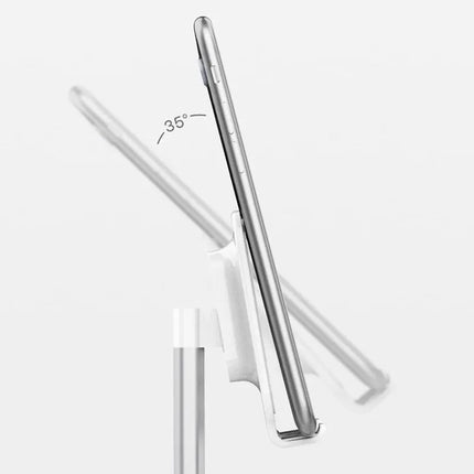 Desktop Phone Holder Tablet Stand For Ipad Phones Universal Bracket Telescopic Adjustable Height Angle Metal Live Support