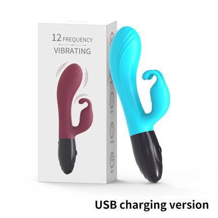 12 Modes Vagina Rabbit Vibrator for Women G-Spot Vibrator Clitoris Stimulator Female Masturbation Adult Goods Sex Toy for Women