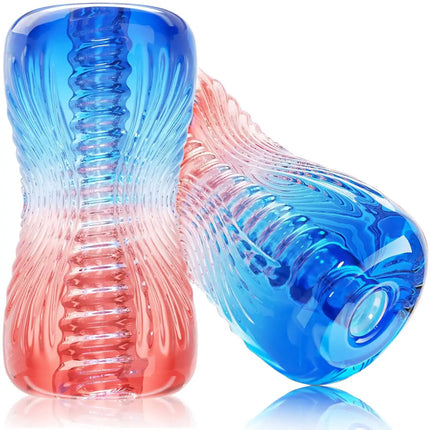 Male Masturbator Adult Sex Toy 3D Realistic Texture Spiral Tunnel TPE Male Masturbation Sleeve Penis Training Sex Toys for Men
