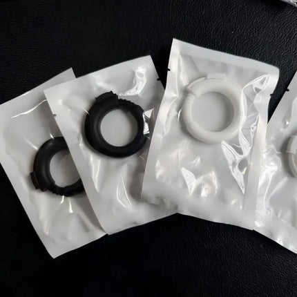 22-32mm Adjustable Silicone Cock Ring Male Delay Ejaculation Penis Rings Foreskin Corrector Lock Semen Cockrings Sex Toy for Men
