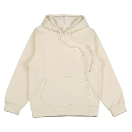 2025 Autumn and Winter New Unisex Fashion Fashion Fashion Brand Casual Hooded Sweater Sports Jogging Solid Color Loose Pullover