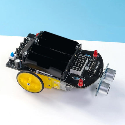 Smart Robot Kits Portable Compact Smart Robot Car R3 Project Kit for Logical Birthday Gifts Mathematics Teaching Aids Hands on