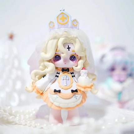 Genuine Ninita·Revelation Of The Witch Series Pvc Blind Box Cute Anime Figures Collectible Desktop Ornaments Toy Girls Gift